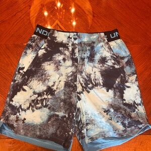 Under Armour Tie-Dye Athletic Shorts